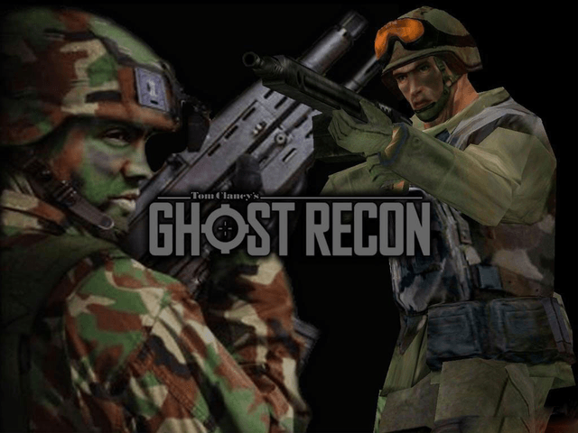 Ghost Recon title screen for Xbox